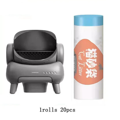 Smart Cat Litter Box Garbage Bag Drawstring Thickened Cat Collection Storage Poop Bags